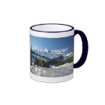 ¡Piense la nieve! Taza