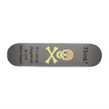 Piense Monopatín Personalizado