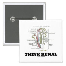 Piense renal (riñón Nephron) Pins