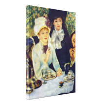 Pierre-Auguste Renoir - después del alumerzo Lona Estirada Galerias