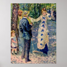 Pierre-Auguste Renoir - el oscilación Poster