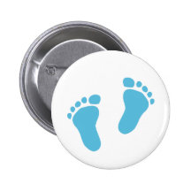Pies del bebé pin