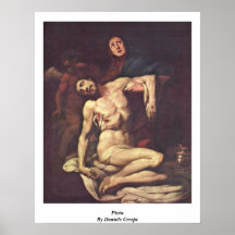 Pieta. Por Daniele Crespi Poster