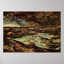 Pieter Bruegel la anciano - la tormenta en el mar Impresiones