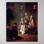 Pietro Longhi - el trabajo de la escuela Posters