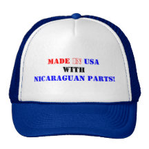 PIEZAS NICARAGÜENSES GORROS BORDADOS