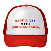 PIEZAS PERUANAS GORRO DE CAMIONERO