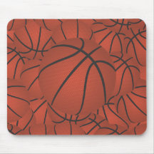pila del baloncesto alfombrilla de ratón