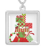 Pila imposible del navidad colgante personalizado