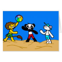 Pillow & Friends/ Holiday Kaarten