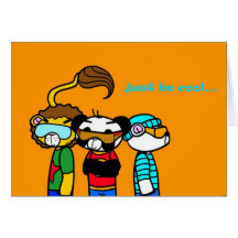 Pillow & Friends/ just be cool... Kaart