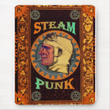 Piloto automático del ~ de SteamPunk Tapete De Ratón