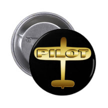 PILOTO DEL AEROPLANO DEL ORO PIN