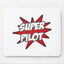 Piloto estupendo tapetes de raton