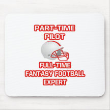 Piloto. Experto del fútbol de la fantasía Alfombrilla De Ratones