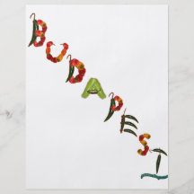 Pimientas de chile de Budapest Tarjeta Publicitaria