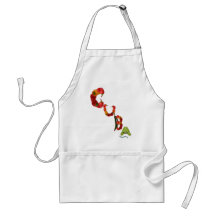 Pimientas de chile de Cuba Delantales