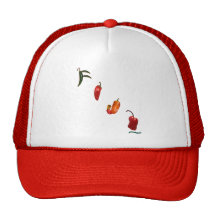 Pimientas de chile de Fiji Gorras De Camionero