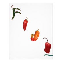 Pimientas de chile de Fiji Invitación
