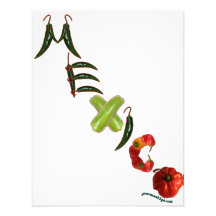 Pimientas de chile de México Invitación Personalizada