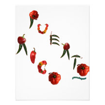 Pimientas de chile de Puerto Rico Anuncio