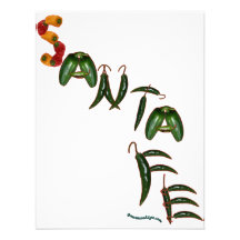 Pimientas de chile de Santa Fe Anuncio