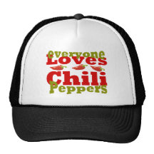 pimientas del chile picante gorros  