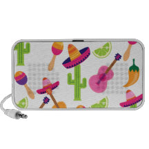 Pimientas mexicanas de la cal del Saguaro del somb iPhone Altavoces