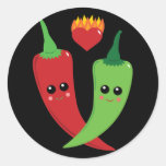 Pimiento picante de Kawaii Pegatinas