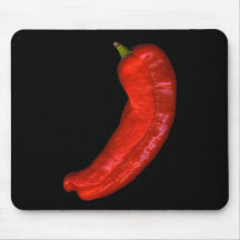 Pimiento picante tapete de raton