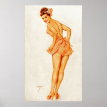 Pin de Alberto Vargas encima del modelo (poster)