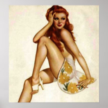 Pin de Alberto Vargas encima del modelo (poster)
