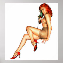 Pin de Alberto Vargas encima del modelo (poster)