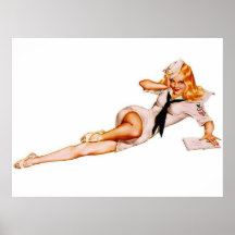 Pin de Alberto Vargas encima del modelo (poster)