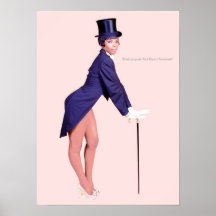 Pin de Alberto Vargas encima del modelo (poster)