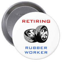 Pin de goma reservado del trabajador