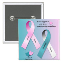 Pin de la conciencia del cáncer