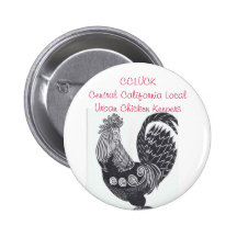 Pin de la defensa del gallo de Denizli