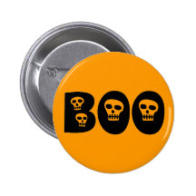 Pin del abucheo de los cráneos de Halloween