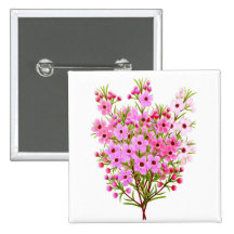 Pin del ramo de Waxflower