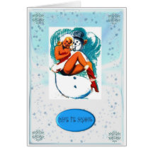 PIN ENCIMA DE LA TARJETA DE NAVIDAD DEL CHICA Y DE