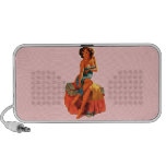 Pin encima del chica iPhone altavoz