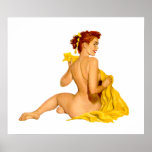Pin encima del chica poster