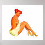 Pin encima del chica posters