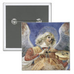 Pin Melozzo del botón del cuadrado del ángel del r