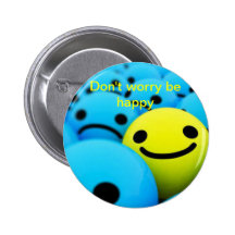 Pin motivador de la felicidad boton 