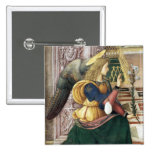 Pin Pinturicchio del botón del cuadrado del ángel 