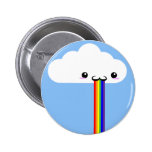 Pin Puking del arco iris de la nube