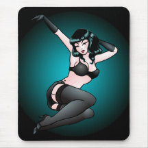 Pin retro encima de los regalos modelos del jazz d tapetes de raton