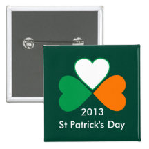 PIN ST PATRICK'S DAY BOTON 